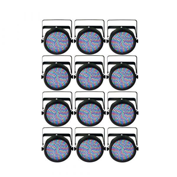 Chauvet SlimPAR 64 LED PAR Wash Light 12-Pack