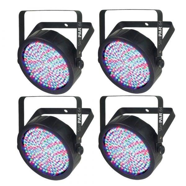 CHAUVET SlimPAR 64 PAR LED Wash Light (4-Pack)