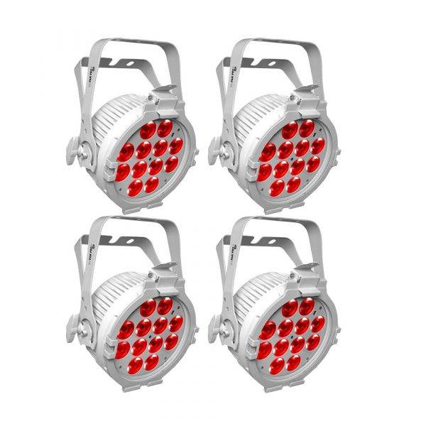 Chauvet SlimPAR Pro H USB LED PAR Light White 4-Pack