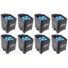 Chauvet Freedom Par Tri-6 LED PAR Lighting Fixture 8-Pack