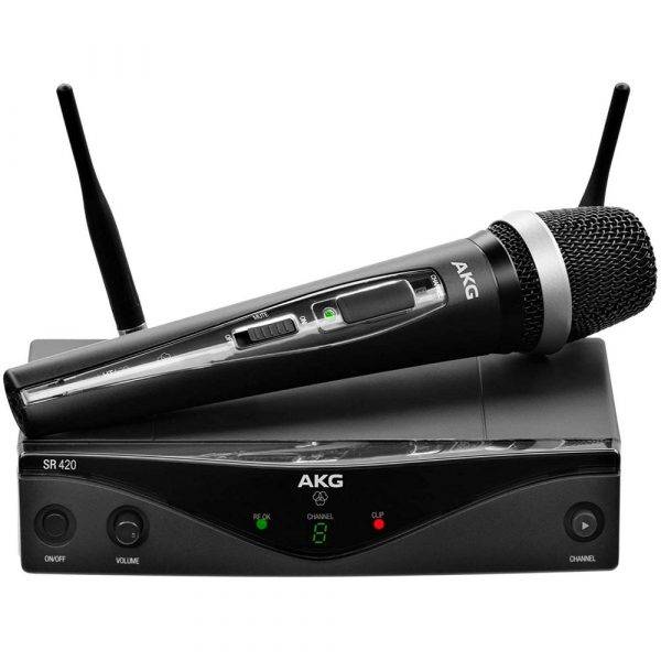 AKG WMS420 Vocal Set Wireless Microphone System Band A Refurbished