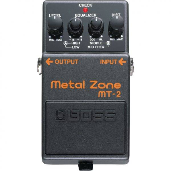 BOSS MT-2 Metal Zone Effects Pedal Refurbished