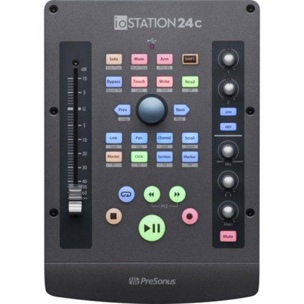 Presonus IoStation 24C 2×2 USB-C Audio Interface and DAW Controller