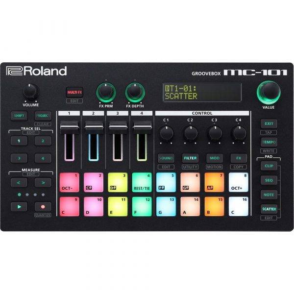 Roland MC-101 Groovebox Music Production Workstation