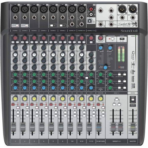 Soundcraft Signature 12MTK Multi-Track Mixer Refurbished