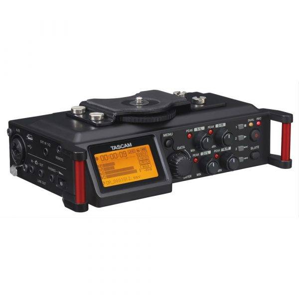 Tascam DR-70D 4-Channel Audio Recorder for DSLR Cameras Refurbished