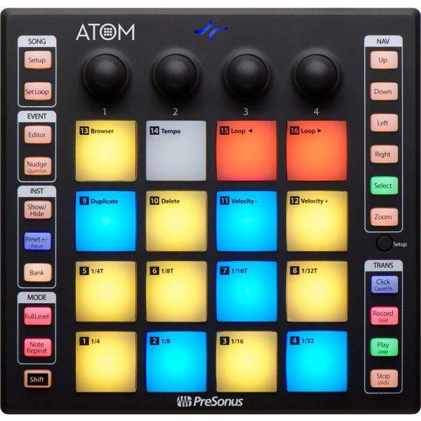 PreSonus ATOM Production and Performance Pad Control Refurbished