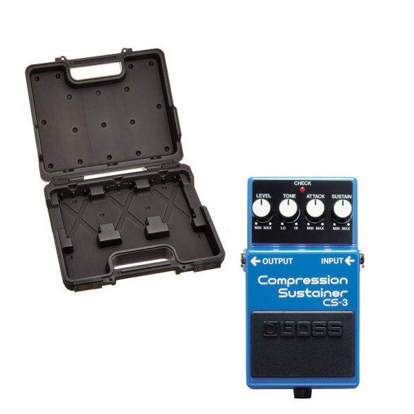 BOSS BCB-30 Pedal Board and BOSS CS-3 Compression Sustainer Pedal Bundle