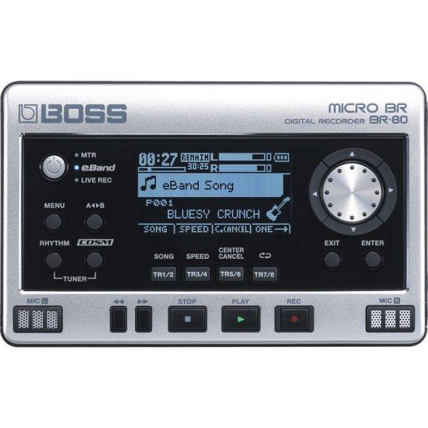 BOSS Micro BR BR-80 8-Track Digital Recorder