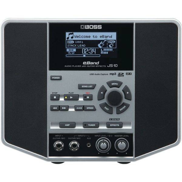 BOSS eBand JS 10 Audio Player and Trainer with Guitar Effects