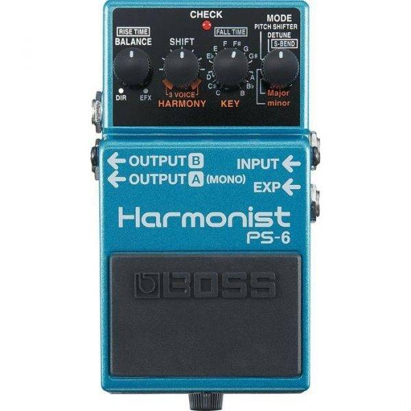 Boss PS-6 Harmonist 3-voice Guitar Harmony Effects Pedal