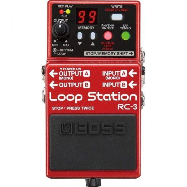 BOSS RC-3 Loop Station Compact Phrase Recorder Pedal