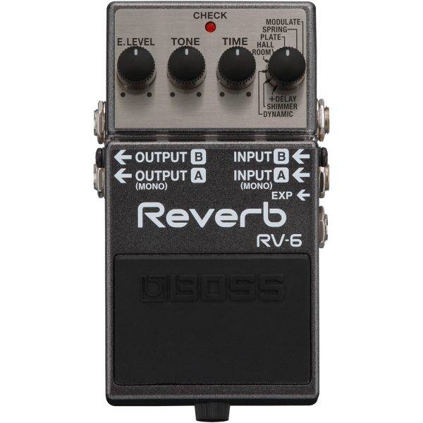 BOSS RV-6 Reverb Digital Reverb Pedal