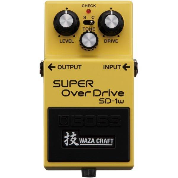 BOSS SD-1W Super Overdrive Waza Craft Guitar Pedal