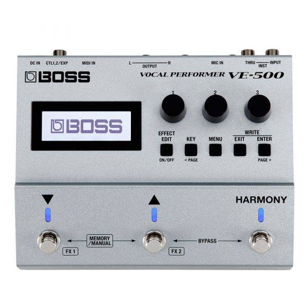 BOSS VE-500 Vocal Performer Pedal