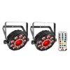 Chauvet FXpar 9 Multi-Effect Fixture 2-Pack with IRC-6 Remote Control