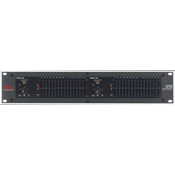 dbx 1215 Dual Channel 15-Band Equalizer