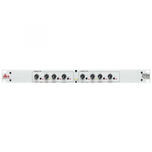 dbx 223xs Stereo 2-Way Mono 3-Way Crossover with XLR Connectors