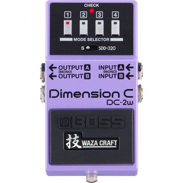 BOSS DC-2W Waza Craft Dimension C Effects Pedal for Electric Guitarists