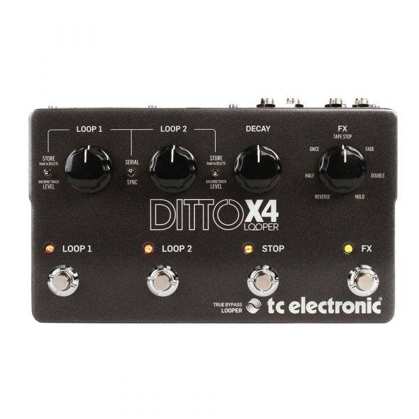 TC Electronic Ditto X4 Looper Pedal with Effects