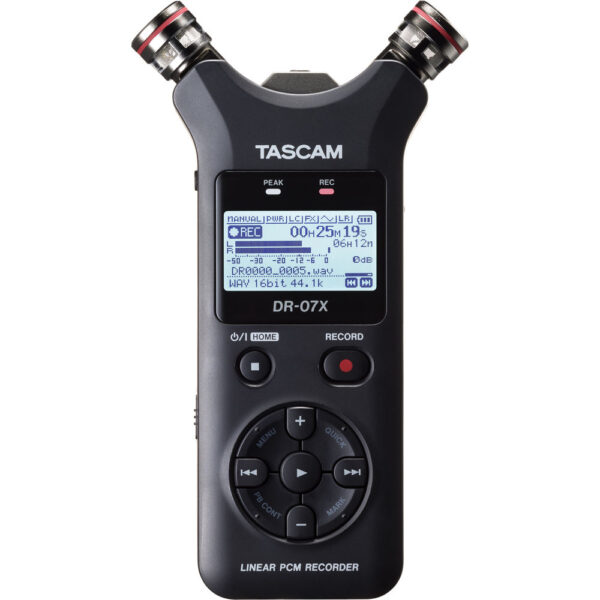 Tascam DR-07X Stereo Handheld Digital Recorder and USB Audio Interface