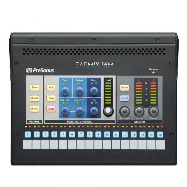 PreSonus EarMix 16M AVB-Networked Personal Monitor Mixer