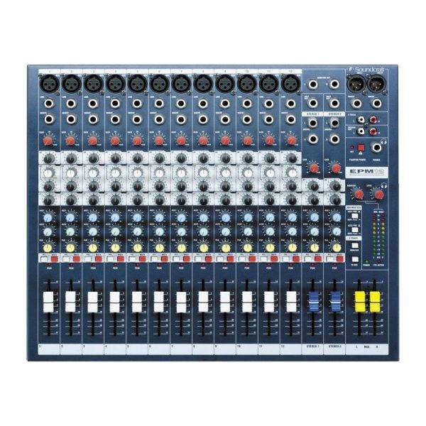 Soundcraft EPM12 12-Channel Multi-format Mixer Refurbished