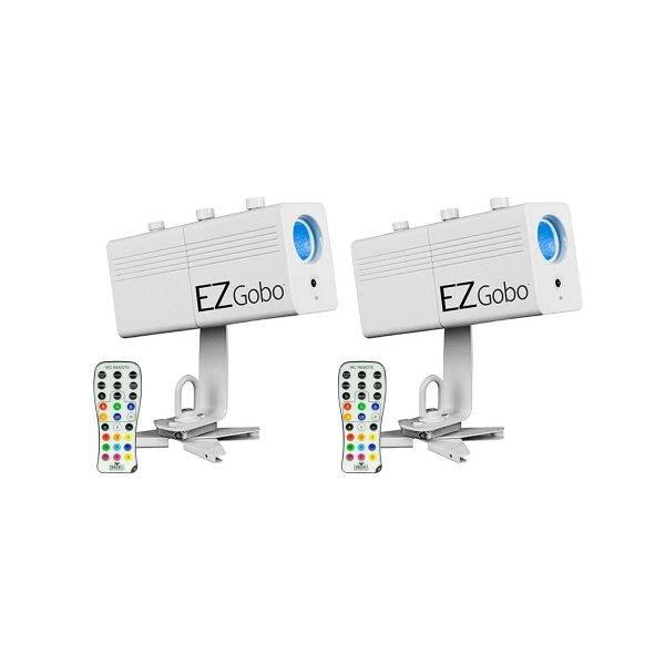 Chauvet EZgobo Rechargeable LED Gobo Lighting Effect 2-Pack