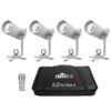 Chauvet DJ EZPIN PACK 4 Four Battery-Powered LED Pin Spots