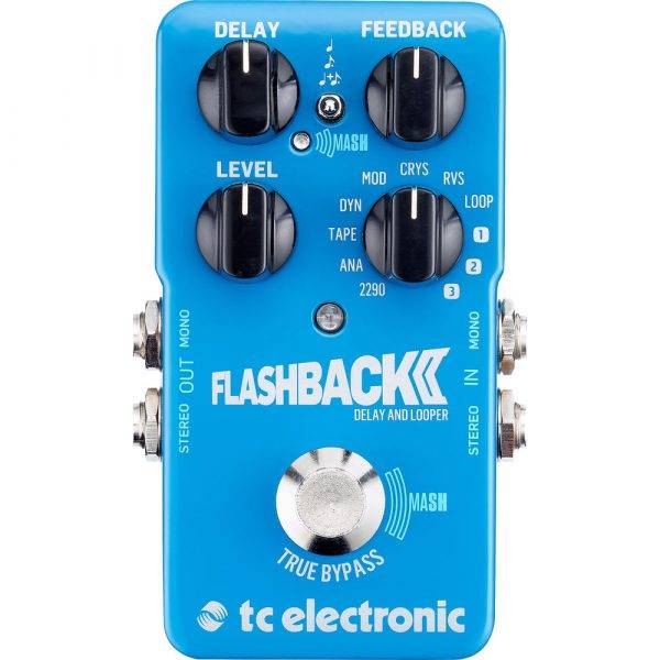 TC Electronic Flashback 2 Delay Pedal for Electric Guitar