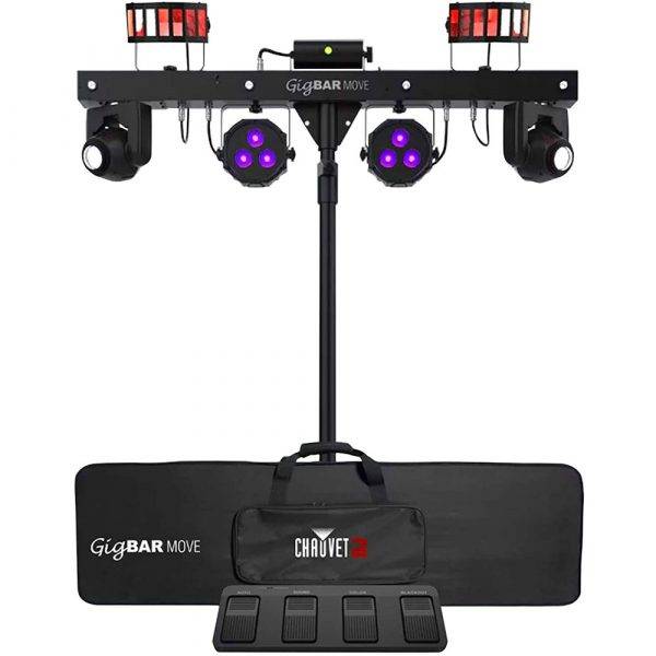 Chauvet DJ GigBAR MOVE 5-in-1 Lighting System with Moving Heads