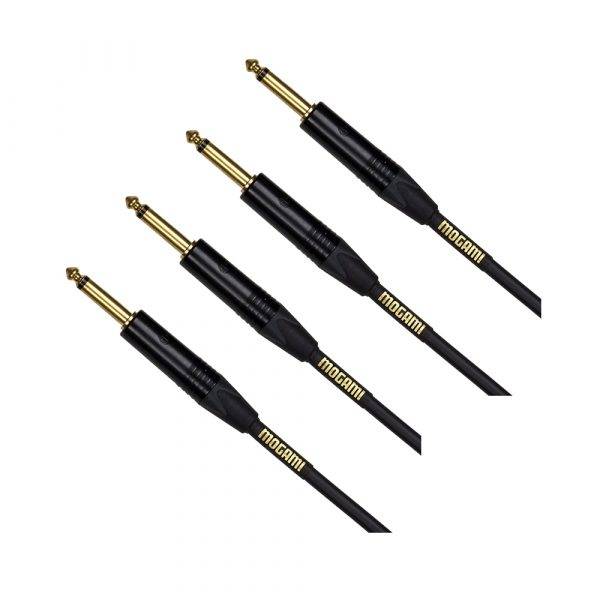 Mogami Gold Instrument-10 Guitar Instrument Cable 2-Pack