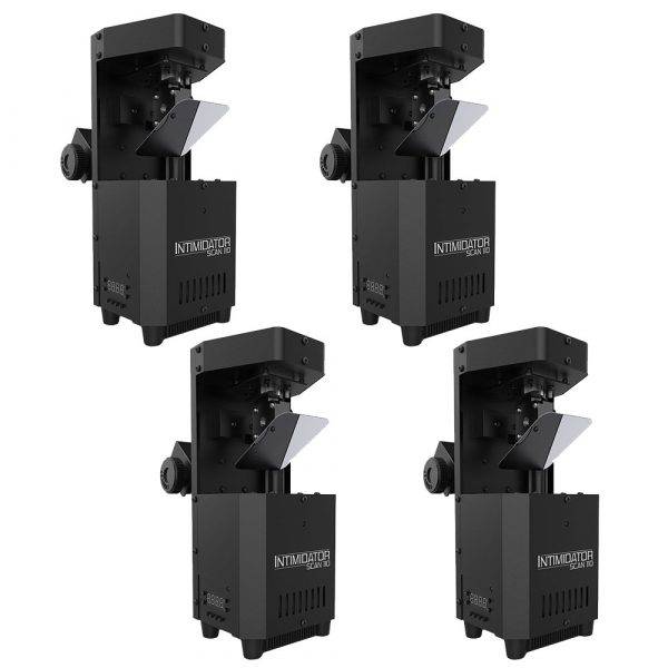 Chauvet DJ Intimidator Scan 110 LED Scanner 4 Pack