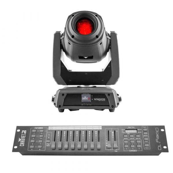 Chauvet Intimidator Spot 375Z IRC Moving-head Spot Black with Obey 10