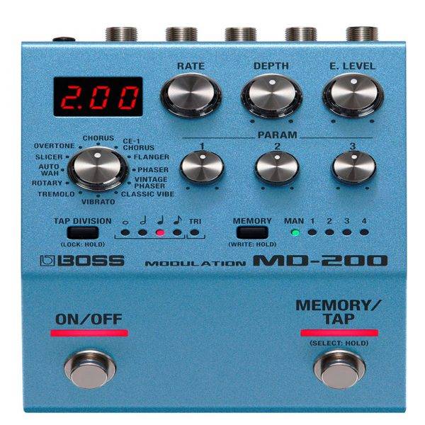 BOSS MD-200 Modulation Pedal for Electric Guitars