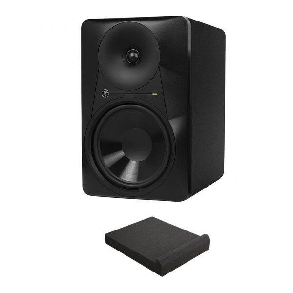 Mackie MR824 8″ 85W Bi-amplified Active Studio Monitor with Free Isolation Pad