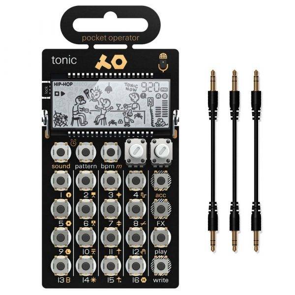 Teenage Engineering PO-32 Tonic with MC-3 Sync Cables Bundle