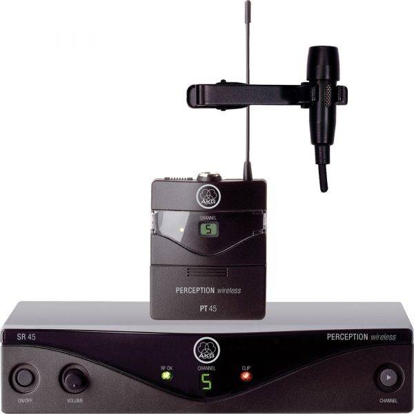 AKG Perception 45 Wireless Microphone Presenter Set Band-A (530 – 560MHz)