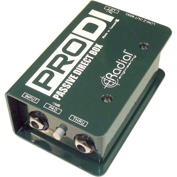 Radial Engineering ProDI Single Channel Passive Direct Box