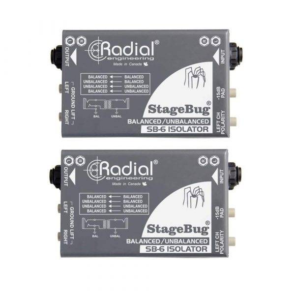 Radial Engineering StageBug SB-6 Isolator Pair (2)