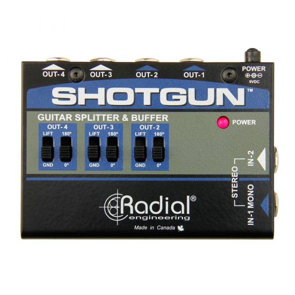 Radial Engineering Shotgun 4-channel Guitar Amp Driver