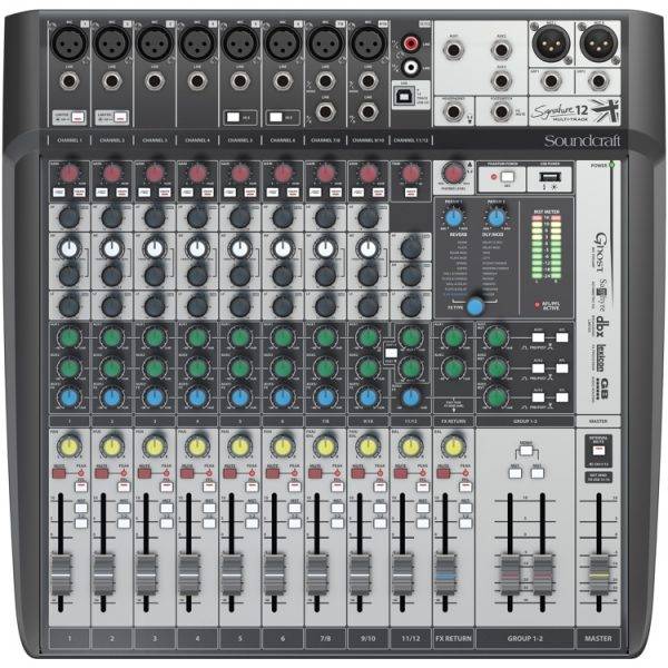 Soundcraft Signature 12MTK Multi-Track Mixer