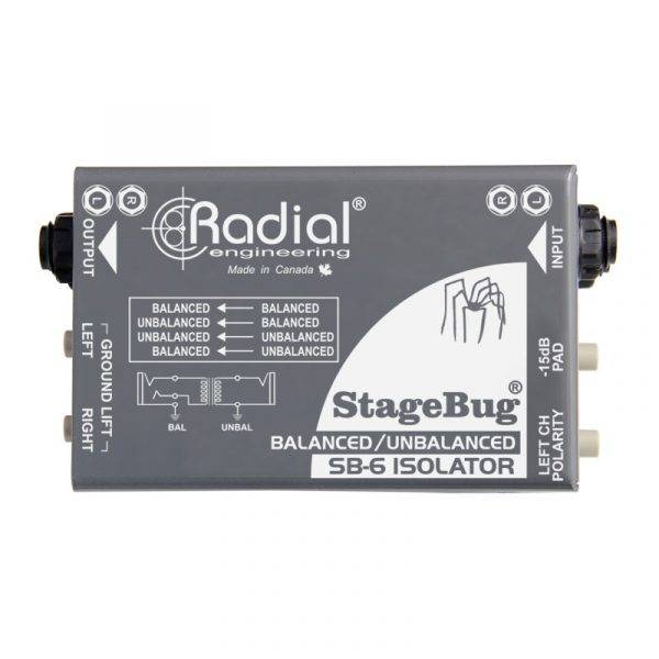 Radial Engineering StageBug SB-6 Isolator