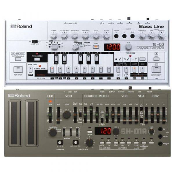 Roland TB-03 Bassline SynthSH-01A Synth Module | GigaSonic