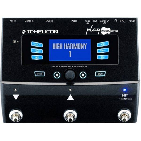 TC-Helicon Play Acoustic Guitar & Vocal Digital Multi-effect Pedal