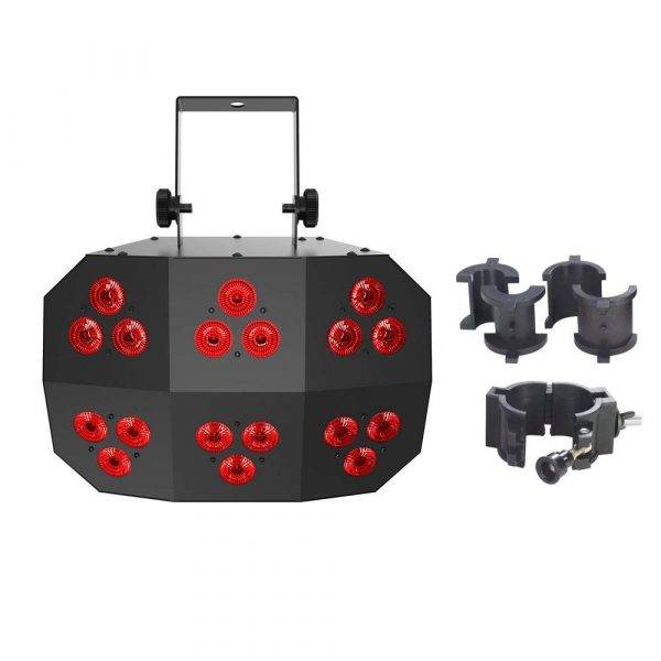 Chauvet Wash FX 2 RGB+UV LED Lighting Effect with CLP-10 Truss Clamp