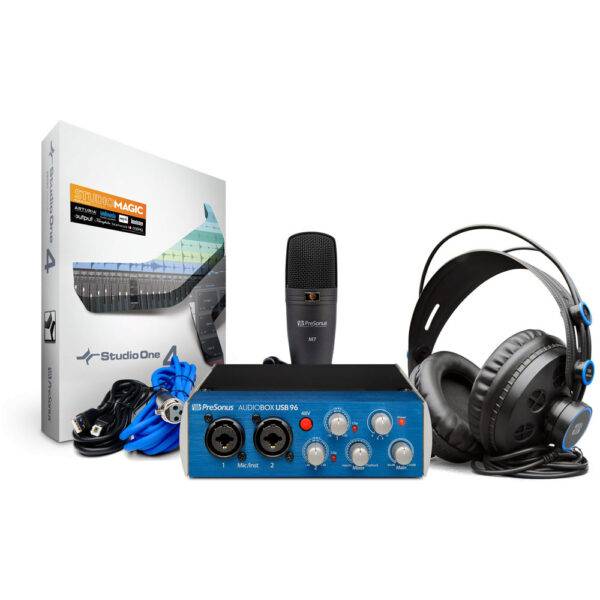 PreSonus AudioBox 96 Studio Complete Hardware/Software Recording Kit