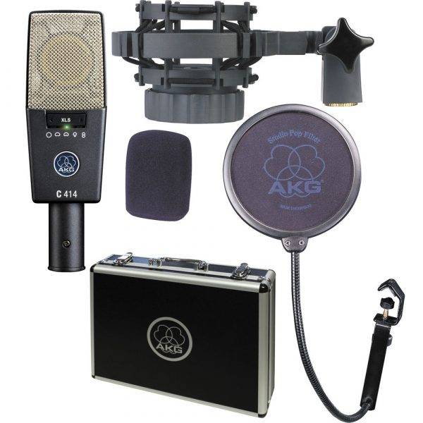 AKG C414 XLS Nine Pattern Condenser Microphone