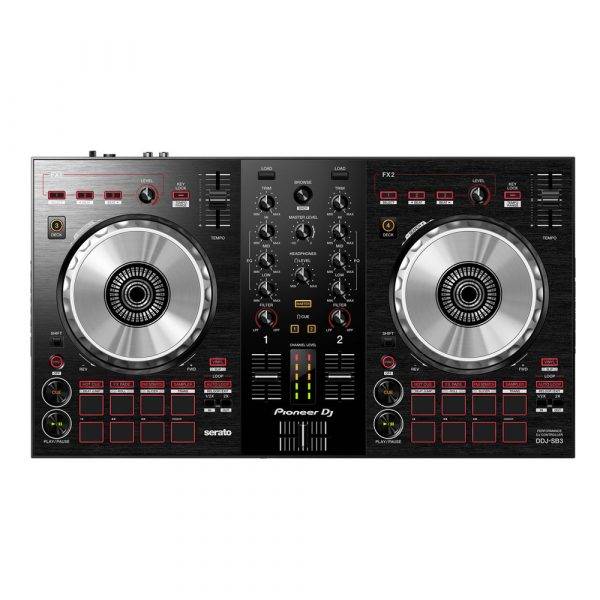 Pioneer DDJ-SB3 2-Channel DJ Controller for Serato DJ Lite