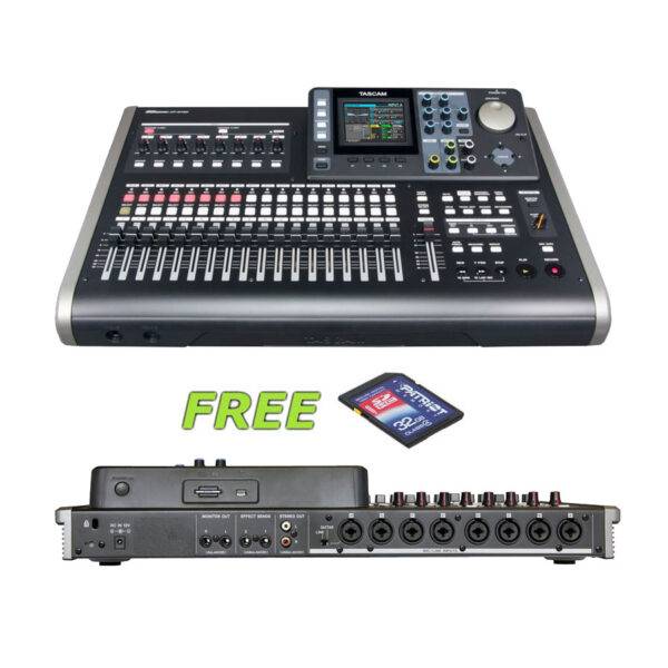 Tascam DP-24SD Digital Portastudio with a Free 32GB Patriot SD Card